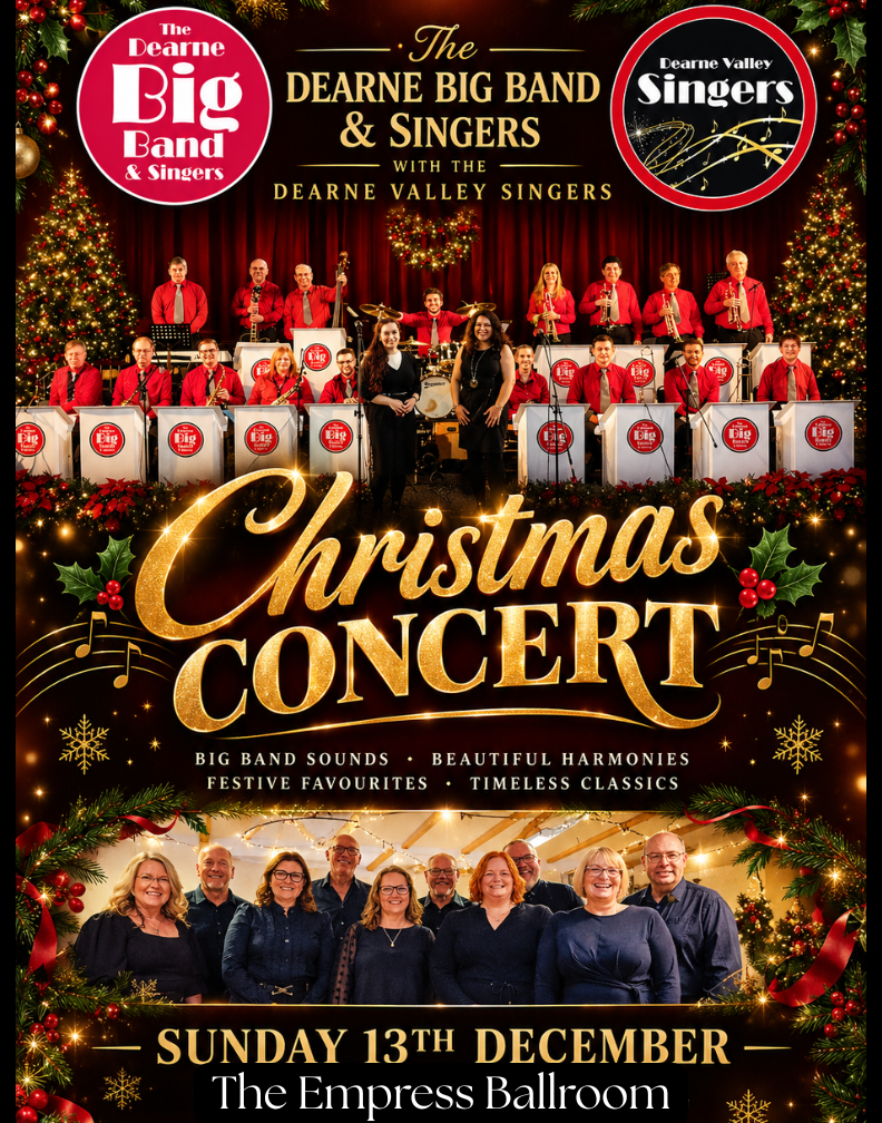 Big Band Christmas Concert Poster